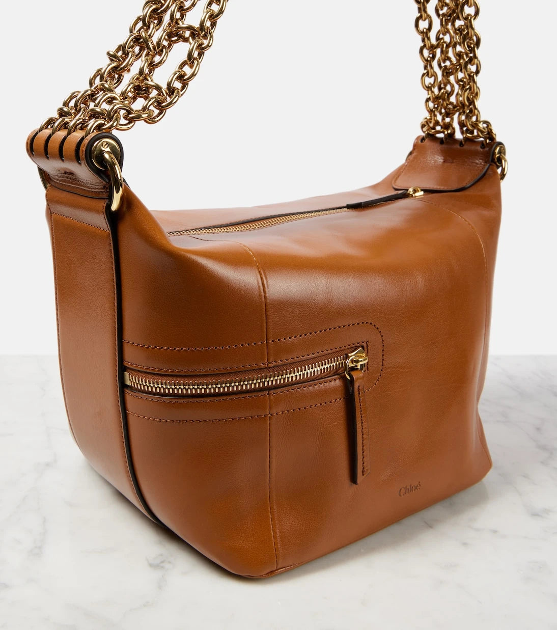 Chloé - Camera Chain leather shoulder bag