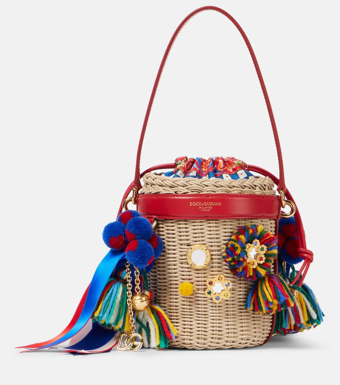 Dolce&Gabbana - حقيبة دلو تاورمينا كارلا متوسطة الحجم