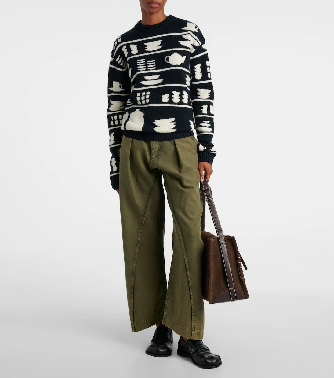 JW Anderson - Jacquard wool sweater