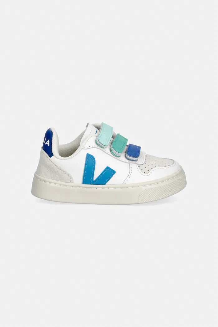 Veja Small V-10 маратонки за деца от кожа
