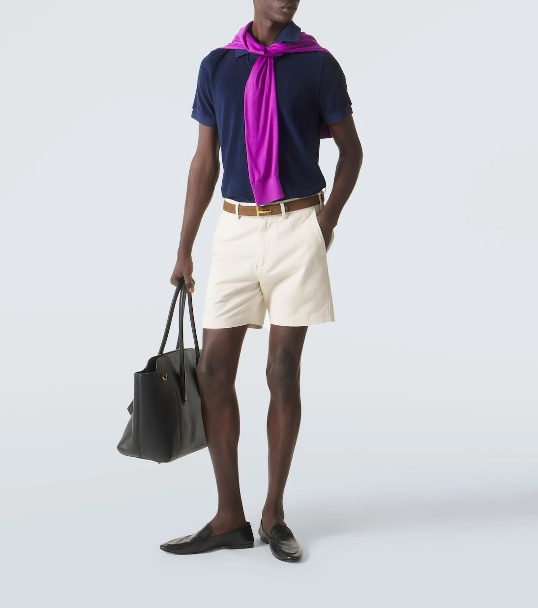 Tom Ford - Cotton-blend terry polo shirt