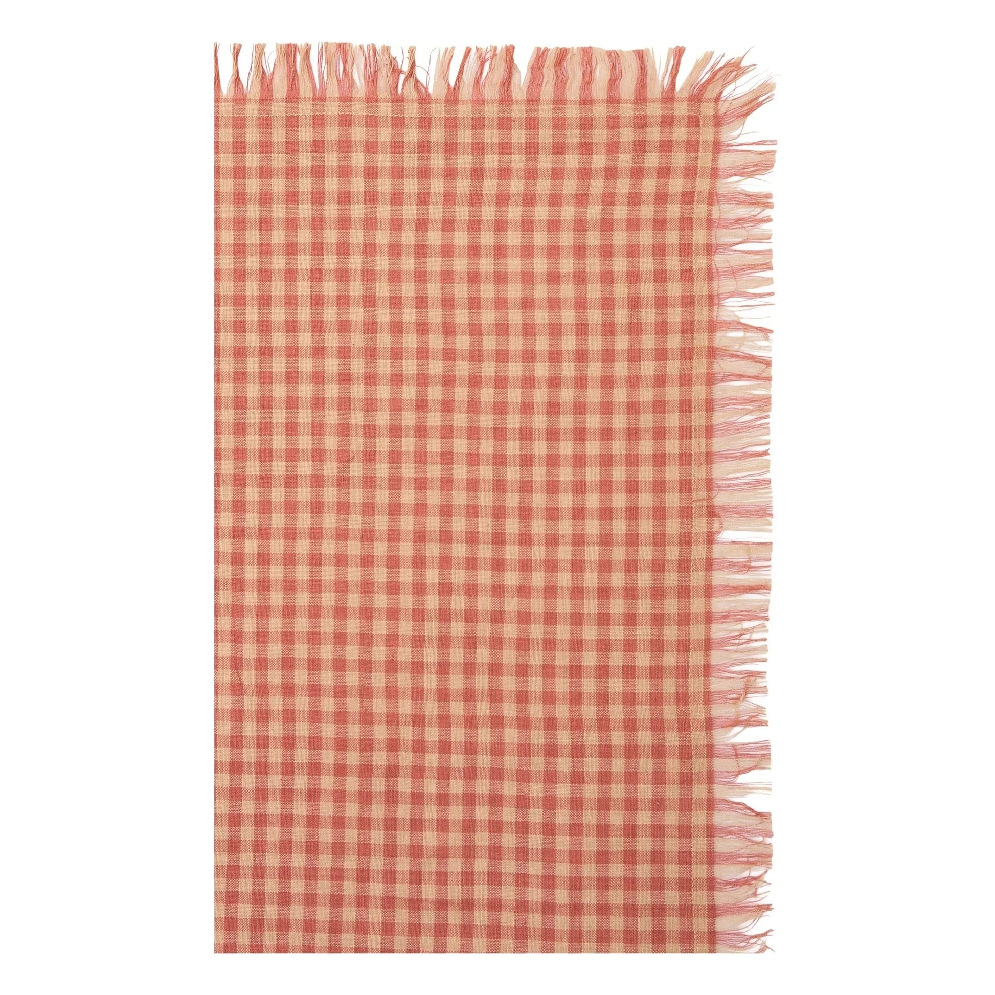 Apaches - Fayara Small Scarf Carreaux | Orange