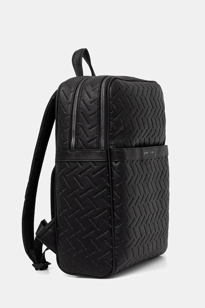 Armani Exchange Erkek Suni Deri Sırt Çantası