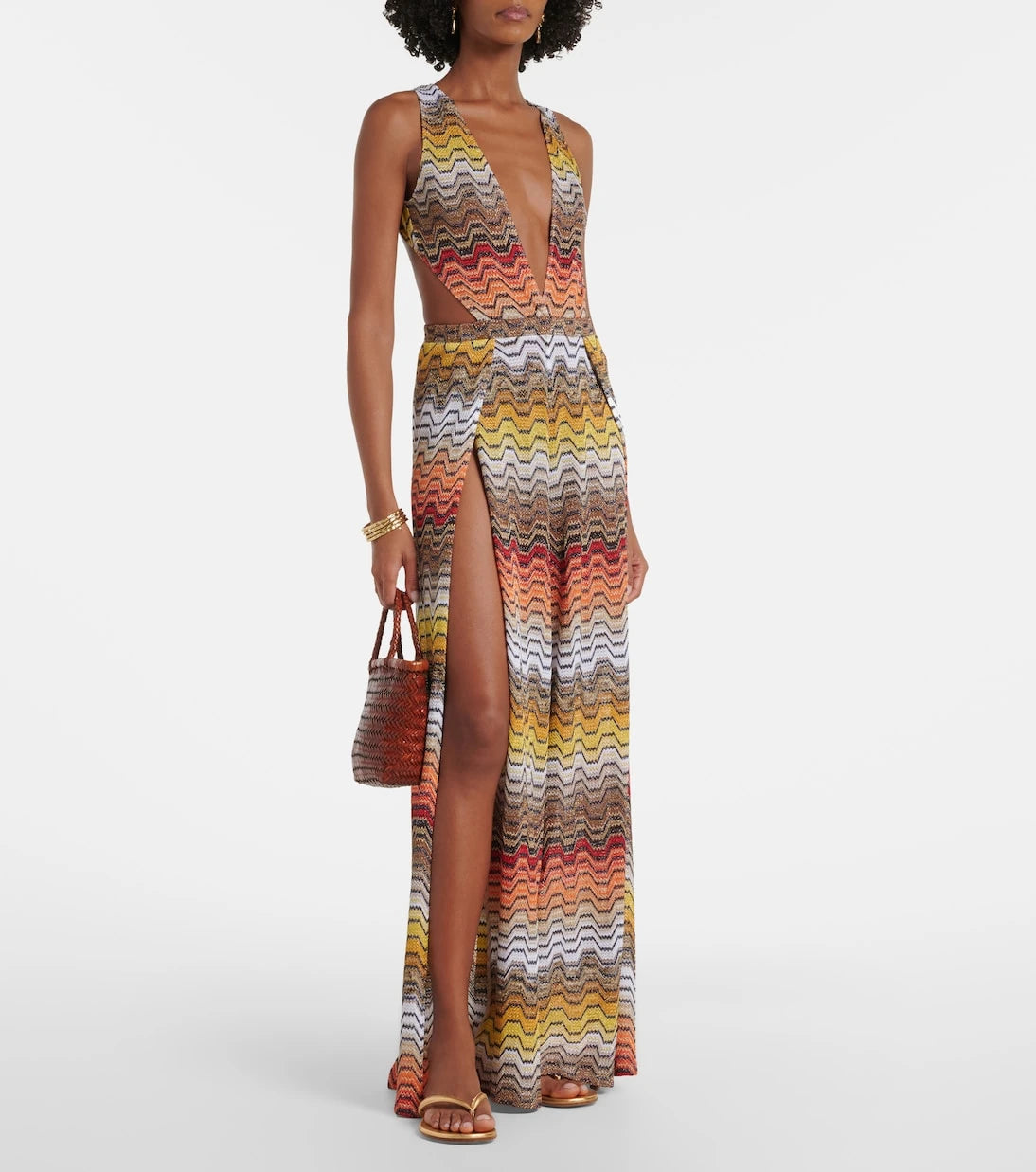 Missoni - Wave lamé jumpsuit