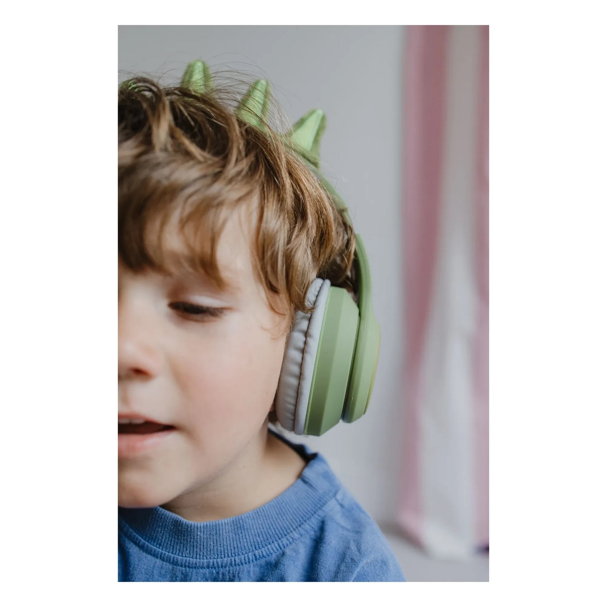 Kidywolf - Dinosaur headphones | Green