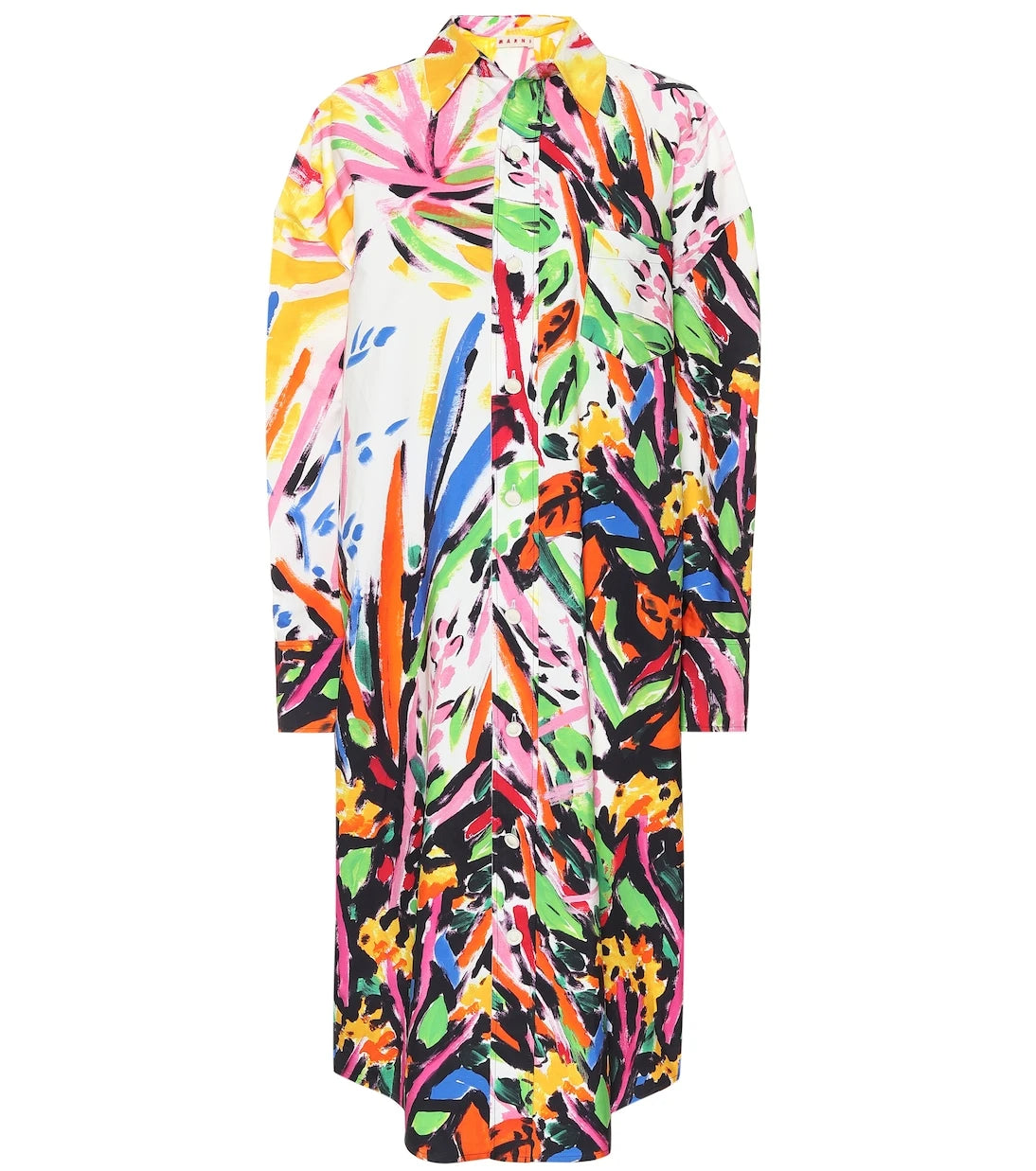 Marni - Printed cotton dress