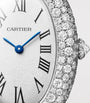 Cartier White Gold and Diamond Baignoire Watch 26mm