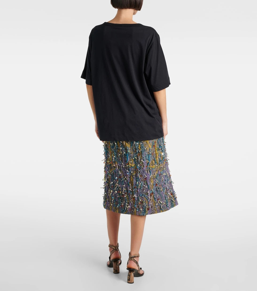 Dries Van Noten - Oversized cotton jersey T-shirt