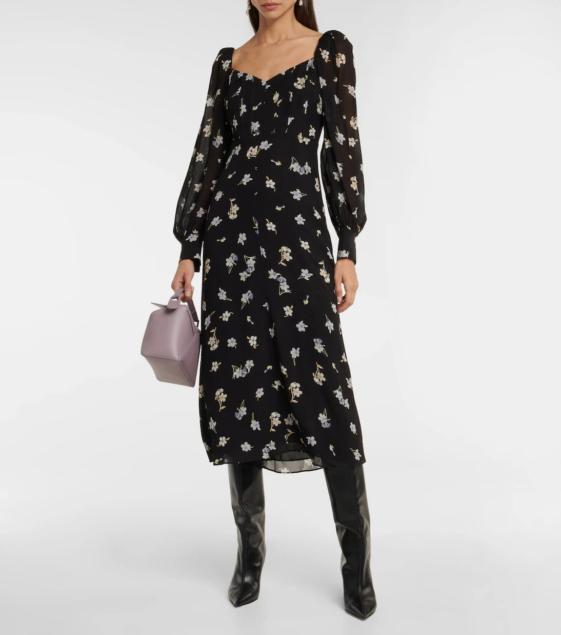 Dorothee Schumacher - Midnight Blossom midi dress