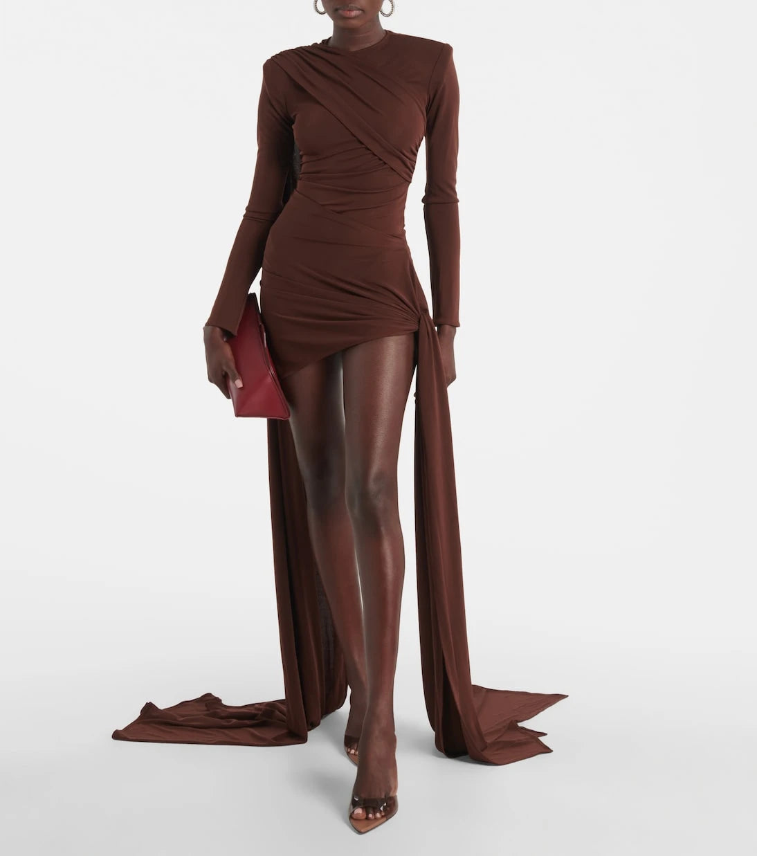 The New Arrivals Ilkyaz Ozel - Venus draped minidress