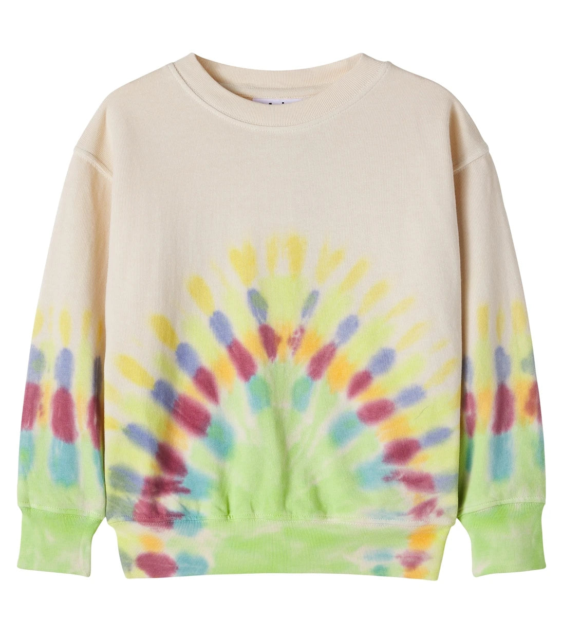 Molo - Memphis tie-dye cotton sweatshirt