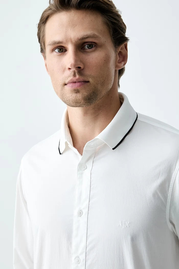 Armani Exchange erkek pamuklu gömlek