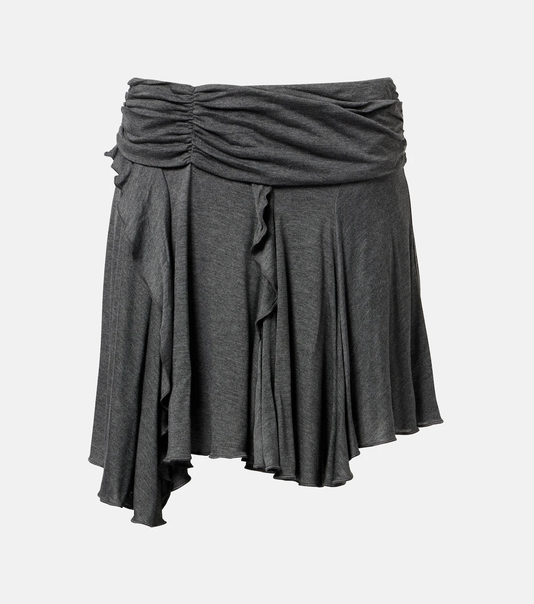 Marant Etoile - Rosinda asymmetric draped miniskirt