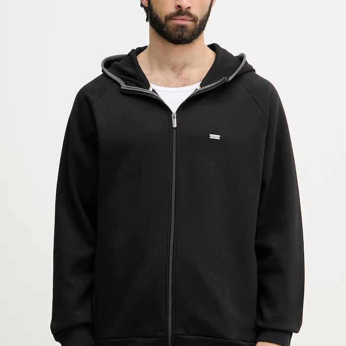 BOSS Erkek Fermuarlı Kapüşonlu Sweatshirt Sense Hooded Jacket