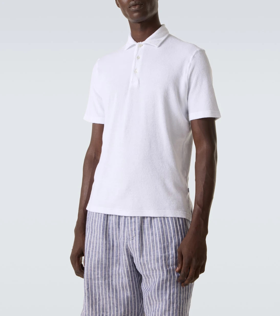 Fedeli - Mondial cotton terry polo shirt