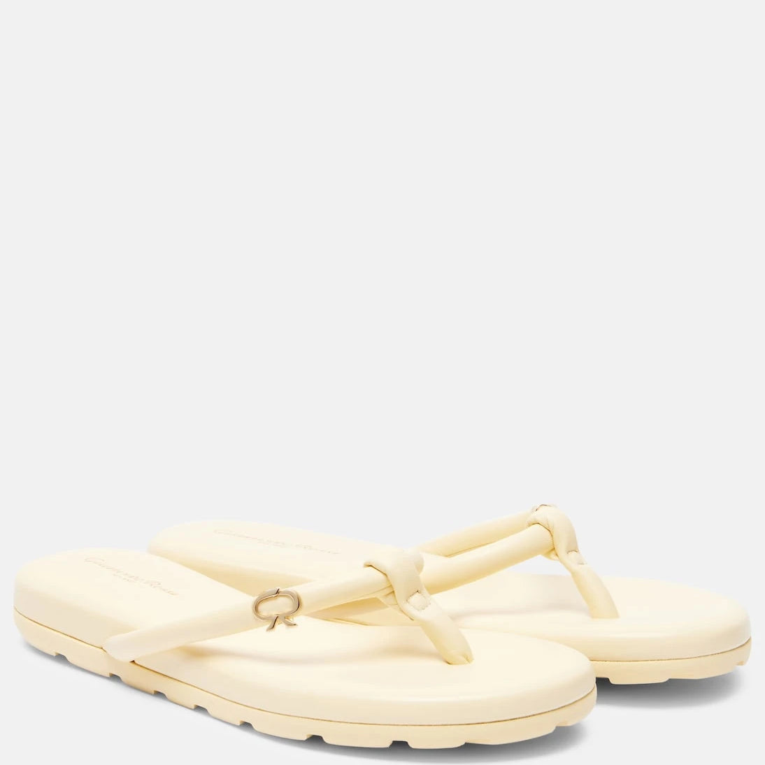 Gianvito Rossi - Fiji leather thong sandals