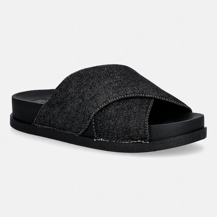 Чехли Tommy Jeans TJW COMFORT SLIDES WASHED DENIM