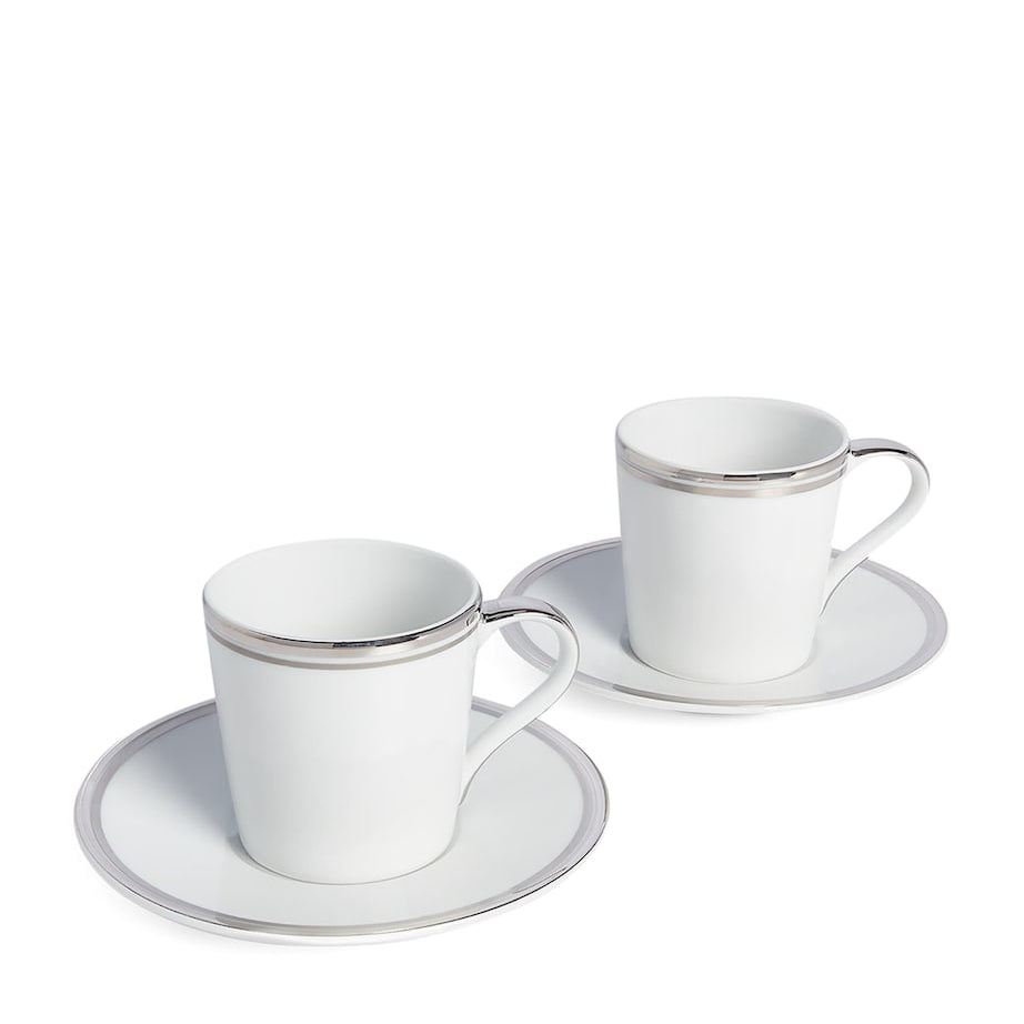 Wilshire Espresso Cup and Saucer (Set of 2)
