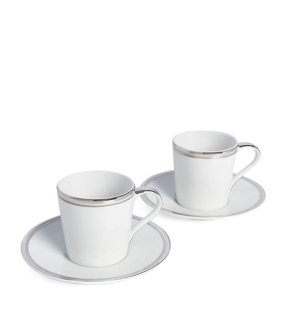 Wilshire Espresso Cup and Saucer (Set of 2)