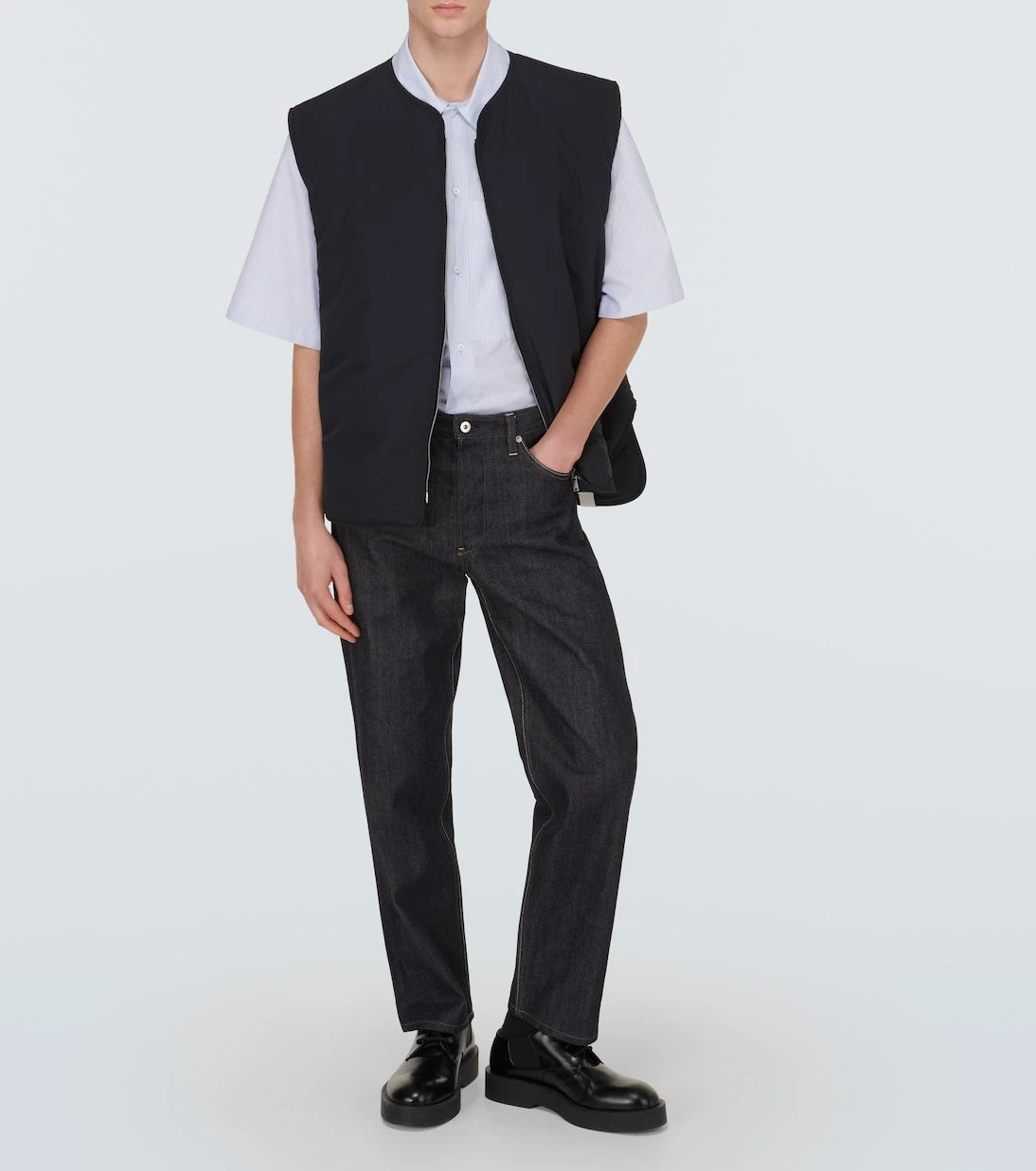 Jil Sander - Friday pinstripe cotton shirt