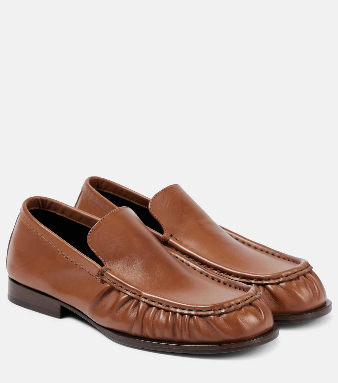 Dries Van Noten - Leather loafers