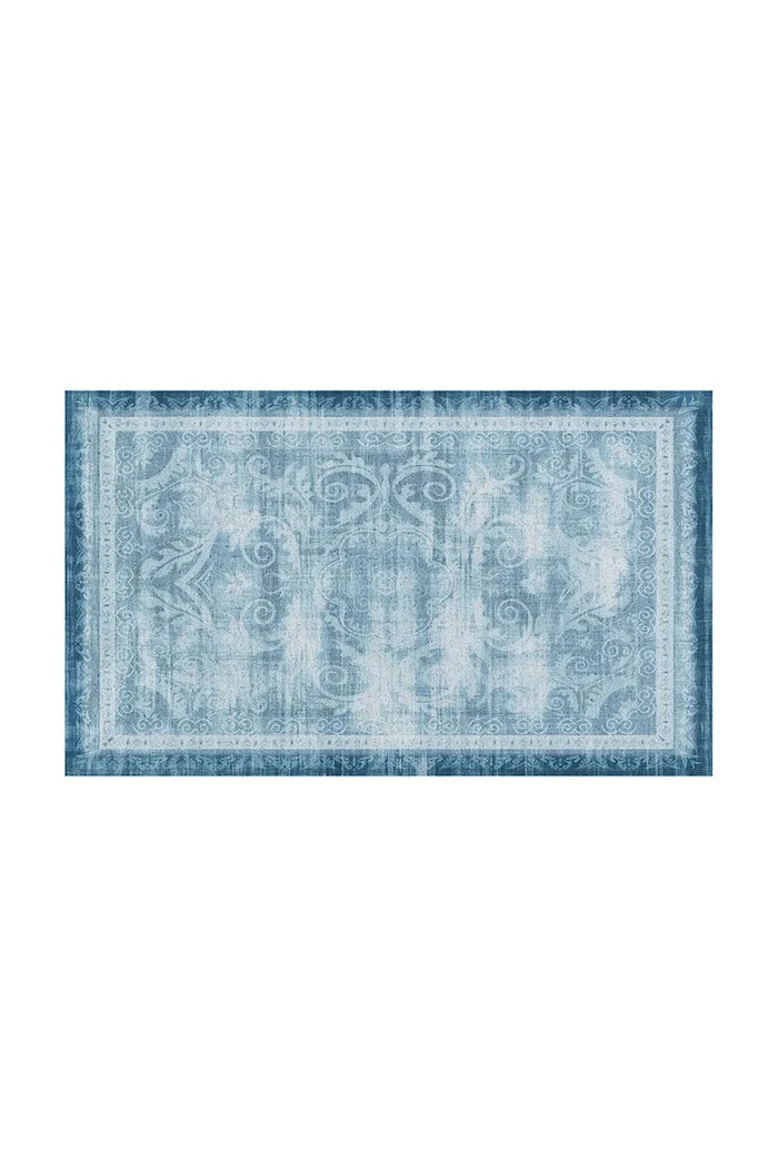 Artsy Doormats Solgun Mavi Pers Tarzı Paspas