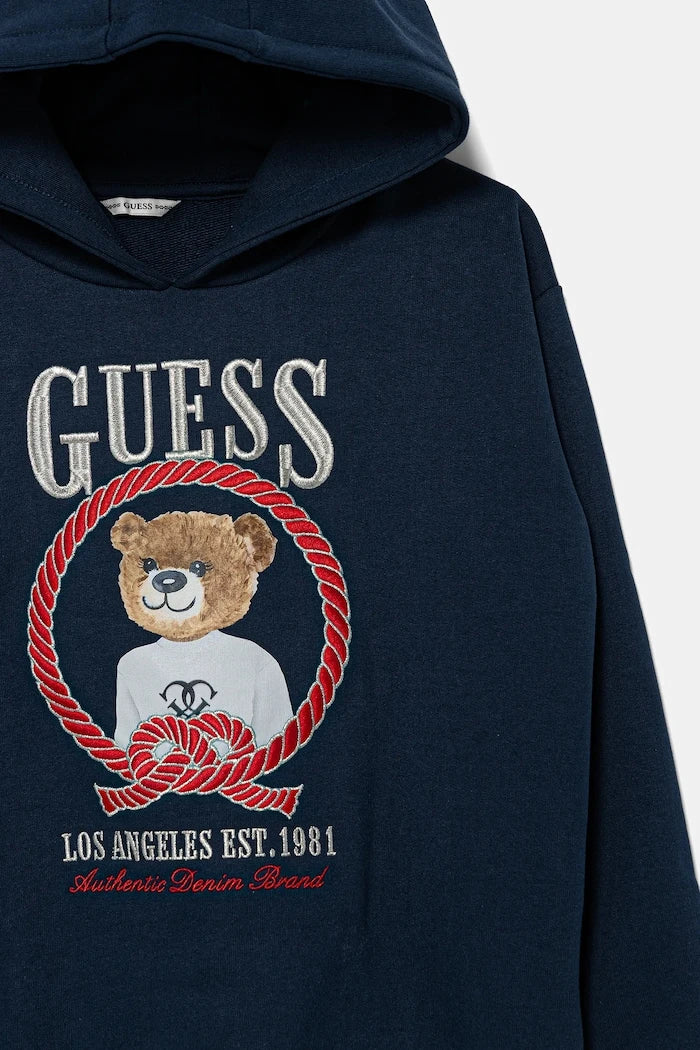 Детски памучен суичър Guess
