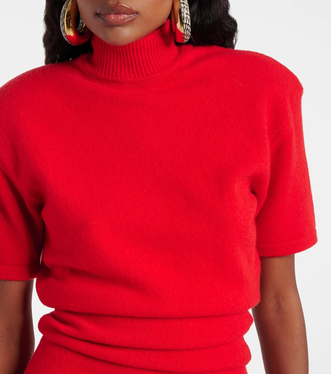 Jacquemus - Knitted wool and cashmere minidress