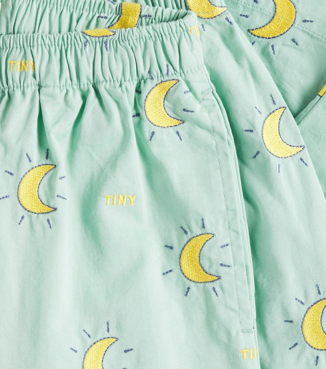 Tinycottons - Midnight Sun cotton wide-leg pants
