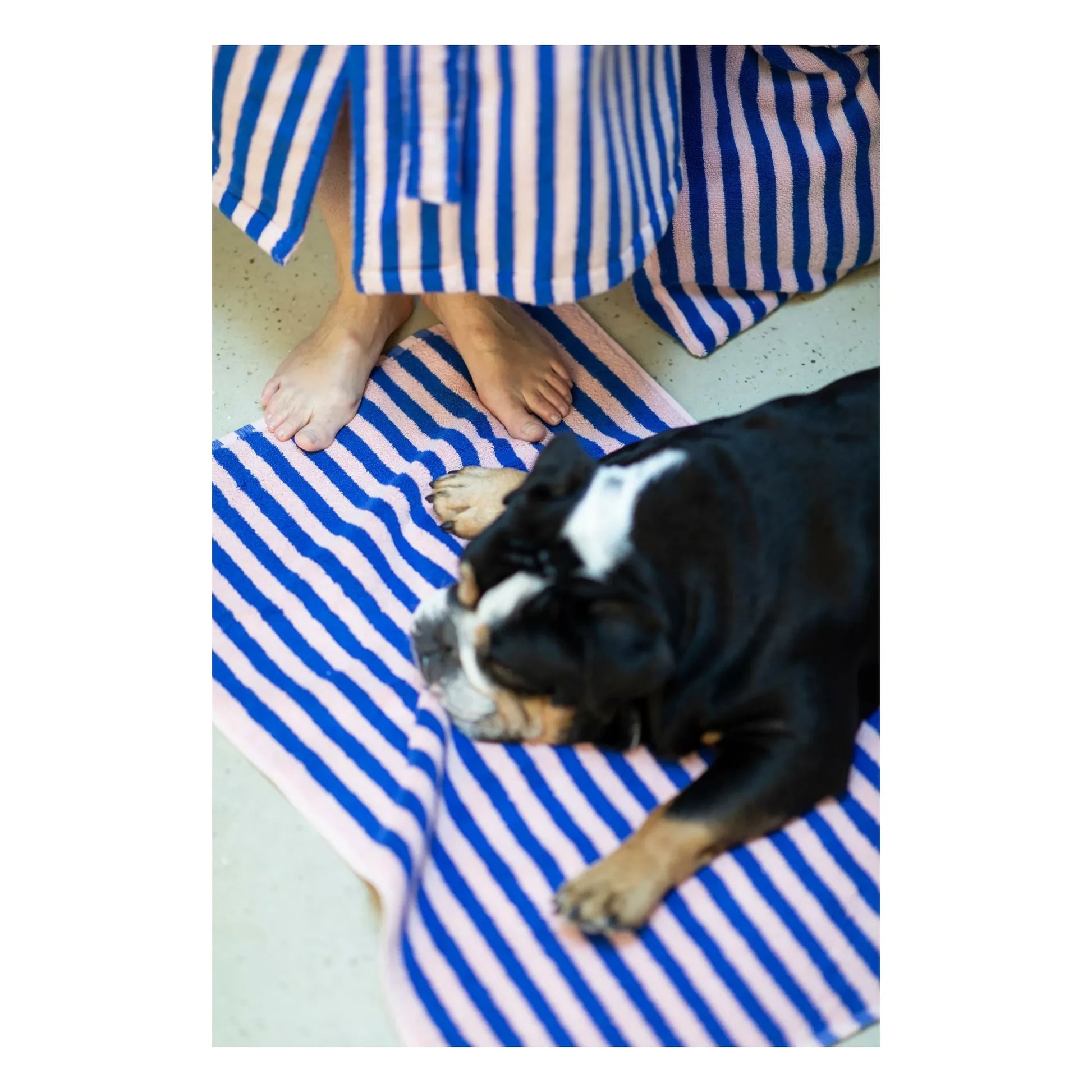 Bongusta - Naram bath mat | Blue