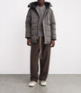 Canada Goose Grey Padded Carson Parka Jacket