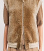 Merino Wool-Cashmere Knitted Padded Gilet