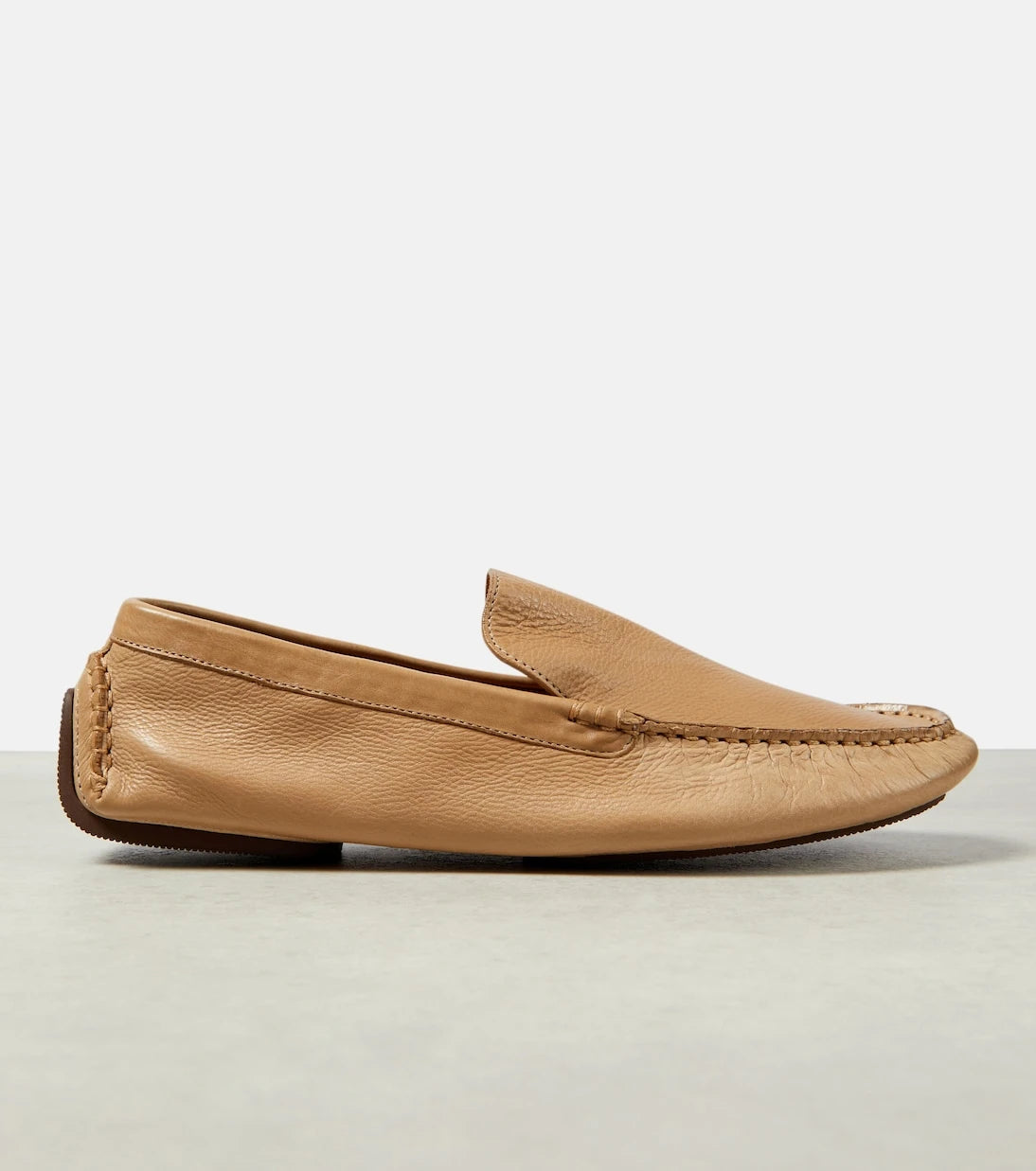 The Row - Lucca leather loafers