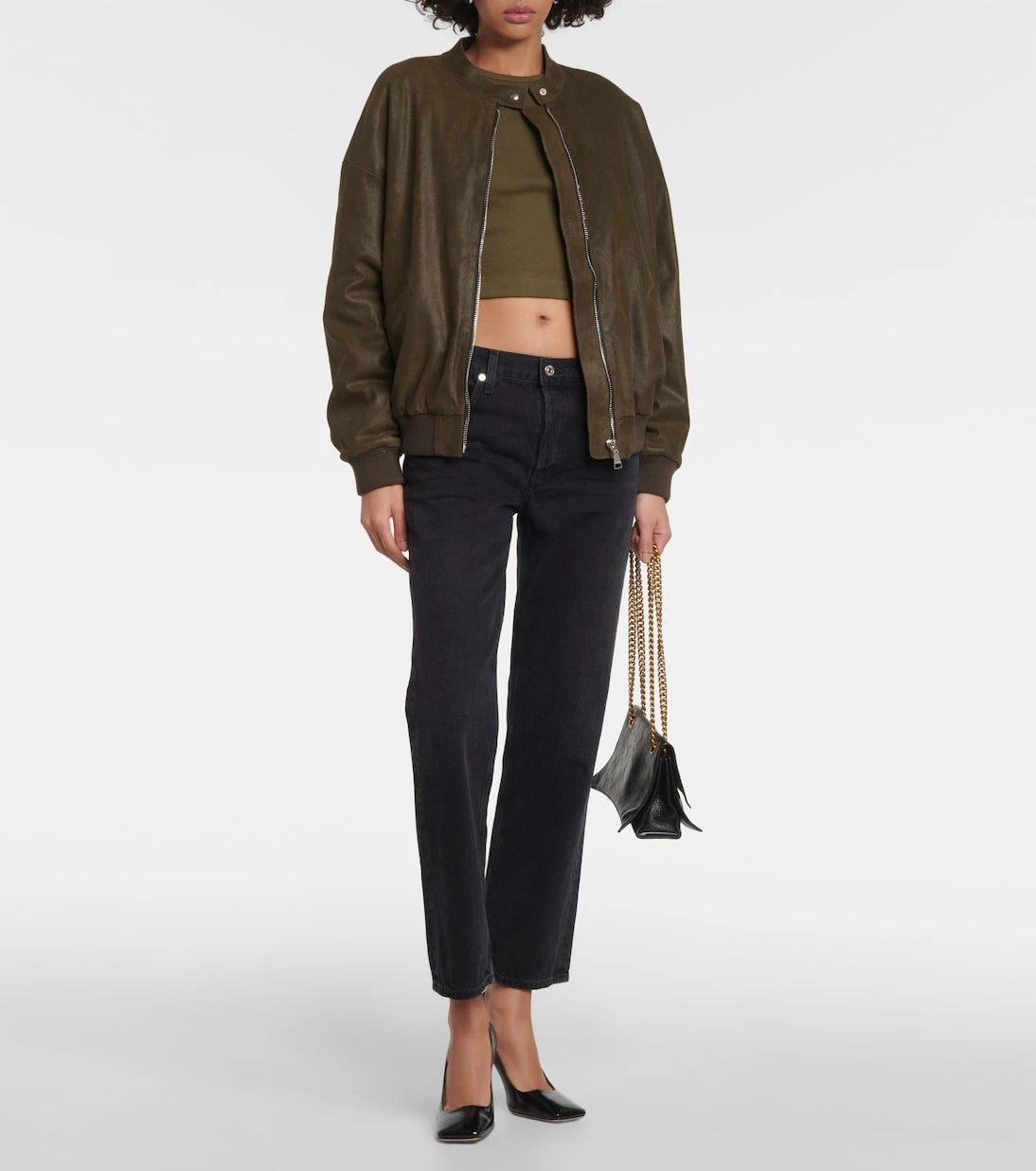 Wardrobe.NYC - x Hailey Bieber jersey crop top