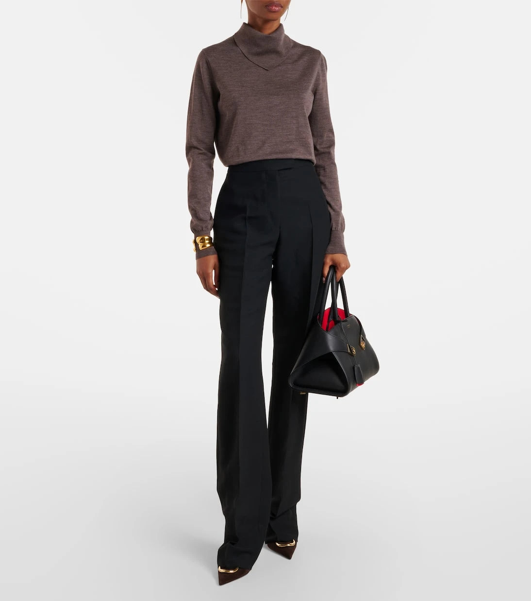 Ferragamo - Hug leather tote bag