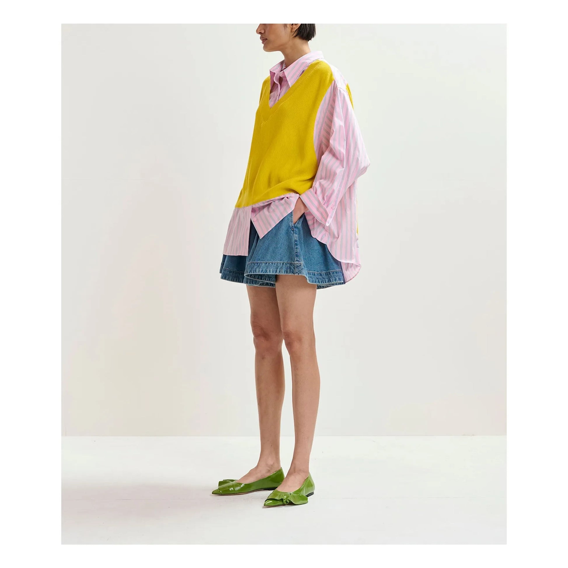 Essentiel Antwerp - Combo Jit shirt | Lemon yellow