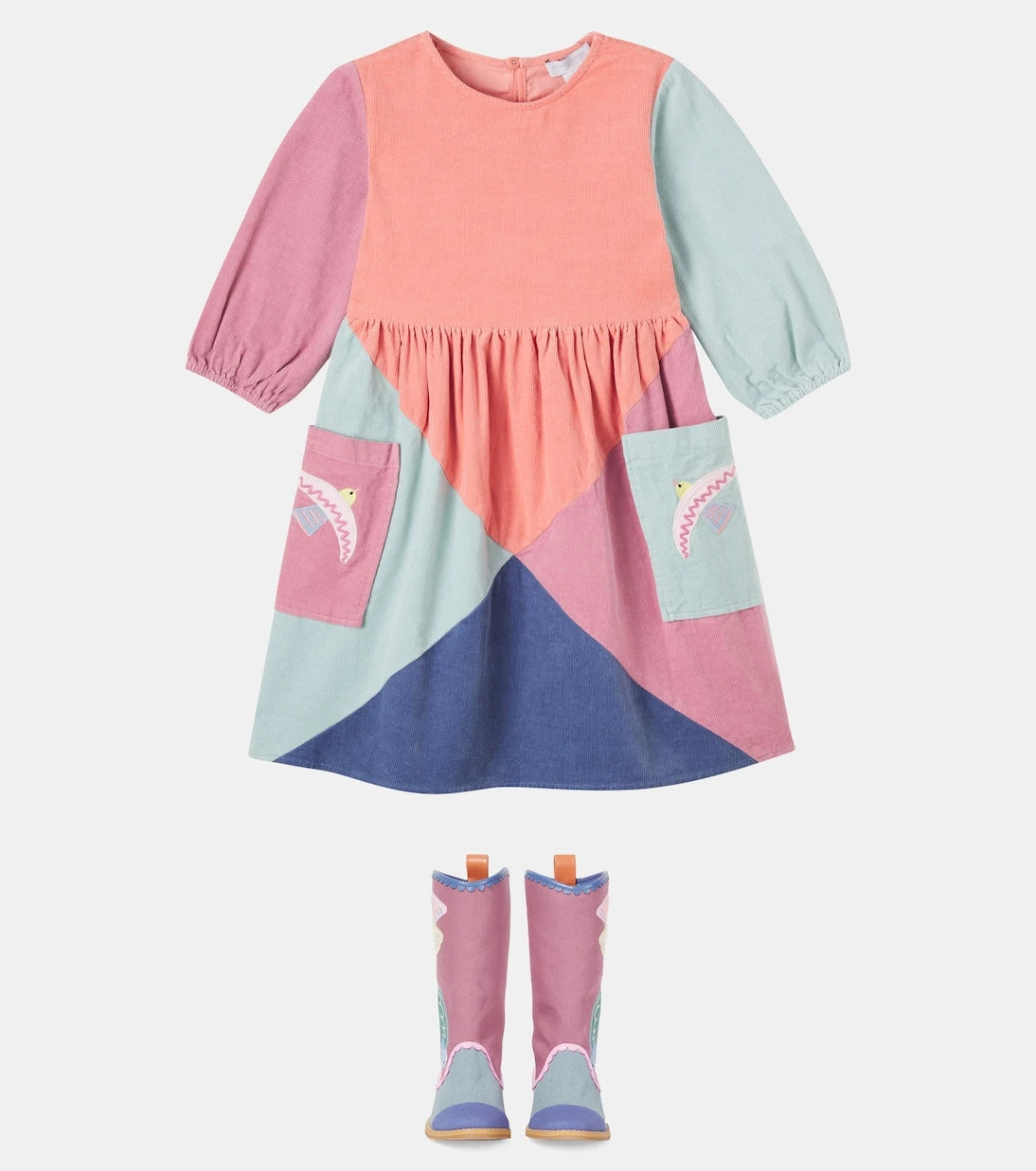 Stella McCartney Kids - Cotton corduroy dress