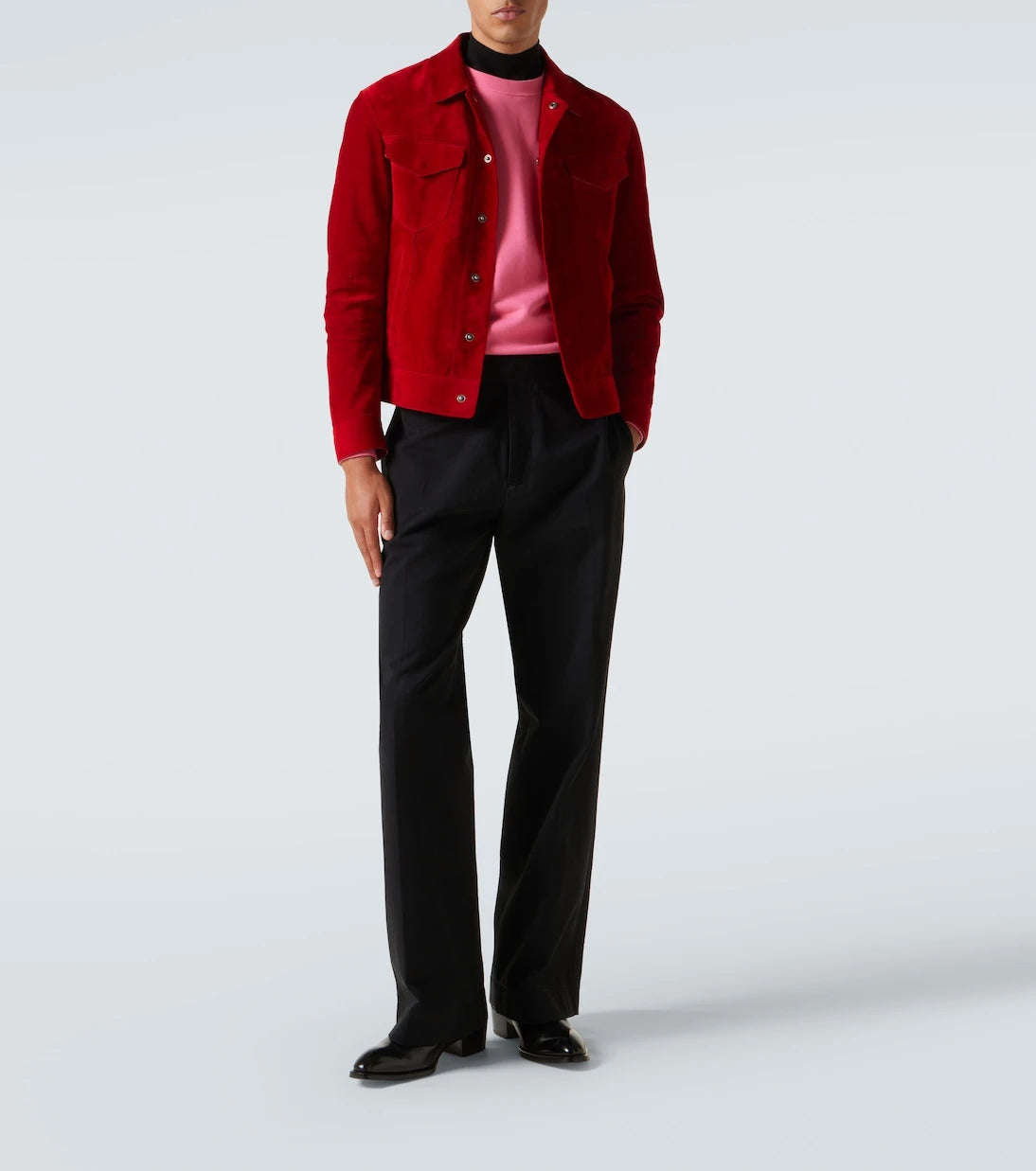 Tom Ford - Cotton drill wide-leg pants