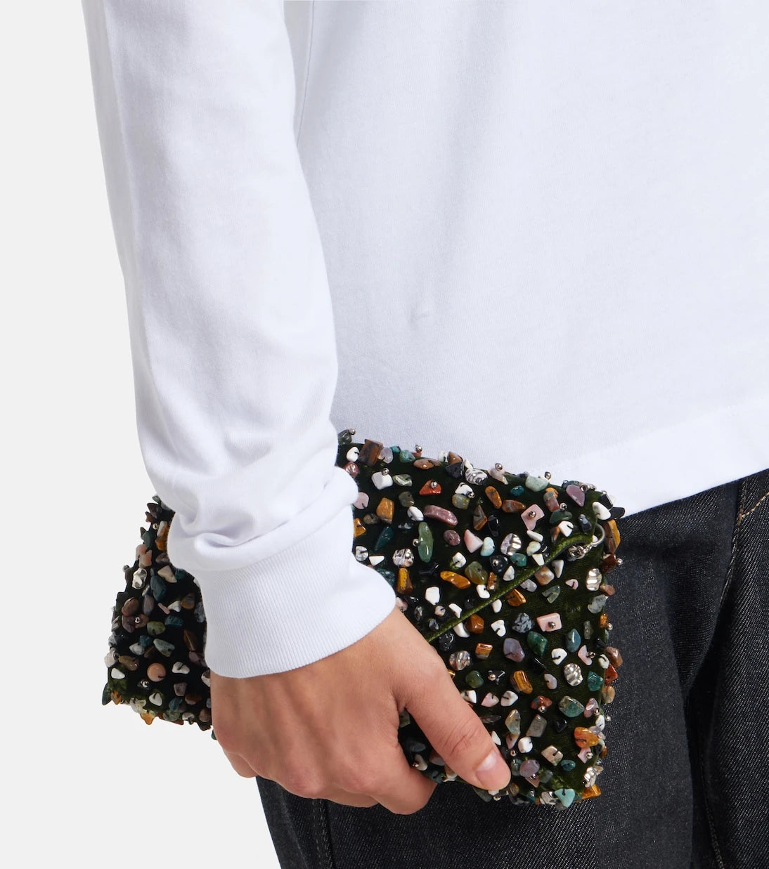 Dries Van Noten - Cotton jersey polo shirt