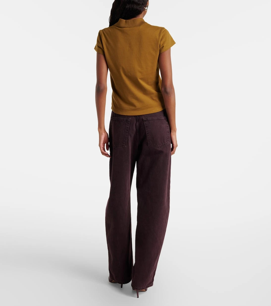 Agolde - Sefton high-rise barrel-leg jeans