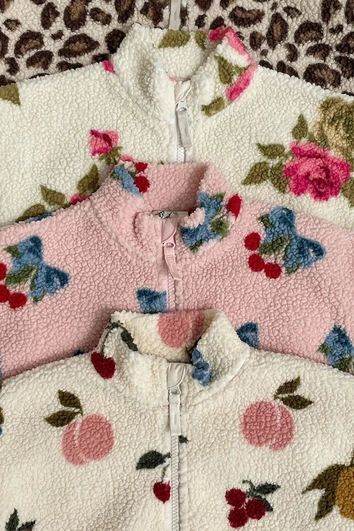 Konges Sløjd JODY TEDDY JACKET GRS Çocuk Ceketi