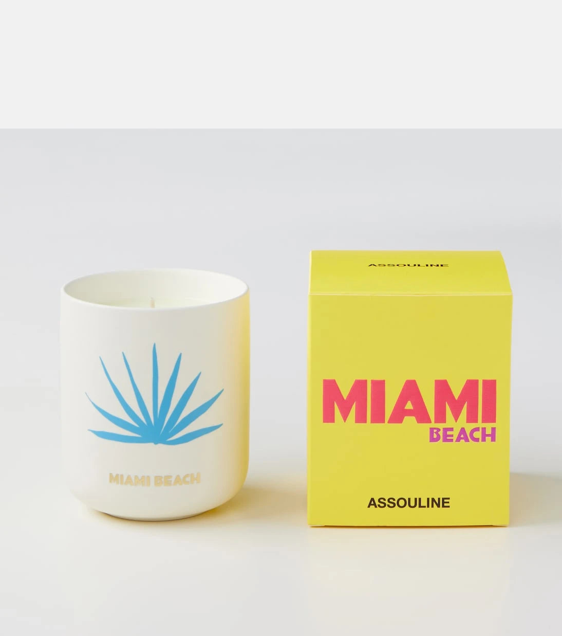 Assouline - شمعة ميامي بيتش المعطرة السيراميكية
