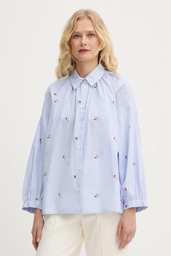 Weekend Max Mara риза дамска памучна BUTTERFLY