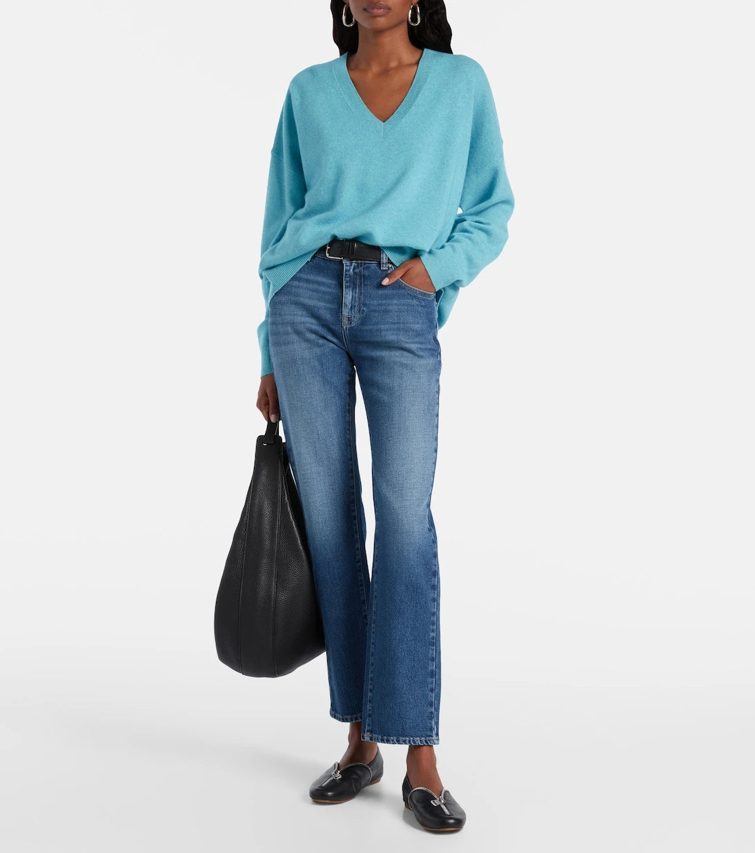 AG Jeans - بنطلون جينز Lanzarote بقصة مستقيمة