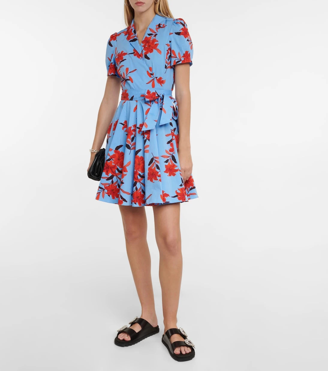 Diane von Furstenberg - Ana printed crêpe wrap dress