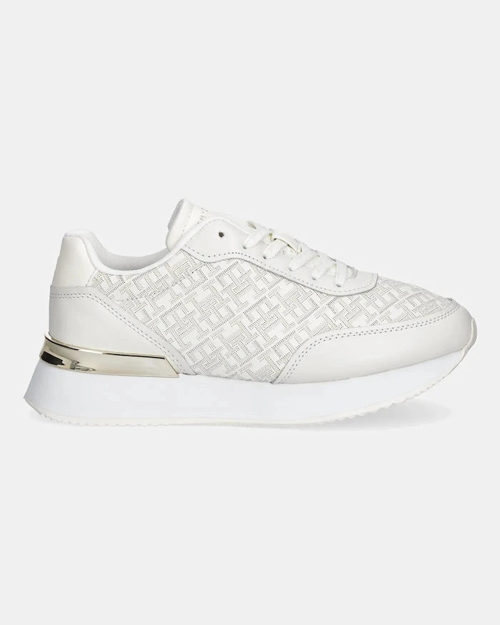 Tommy Hilfiger CHIC MONOGRAM RUNNER Deri Sneakers