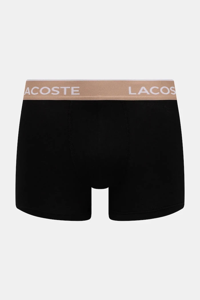 Lacoste erkek pamuklu elastan dar kesim boxer 3'lü