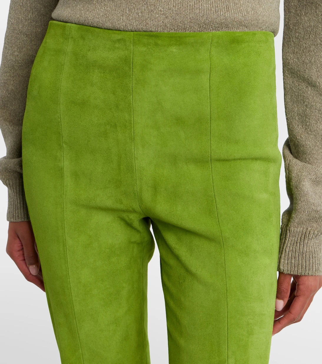Stouls - Gege suede flared pants