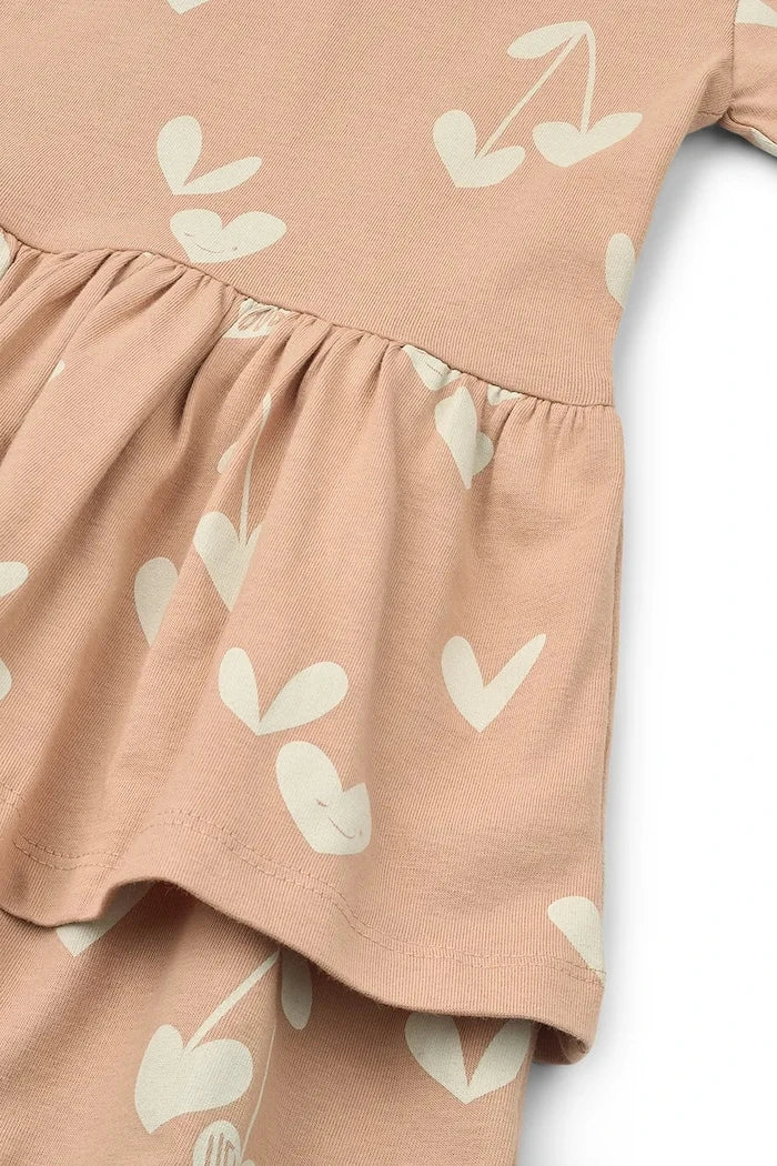 Детска памучна рокля Liewood Mindy LS Dress
