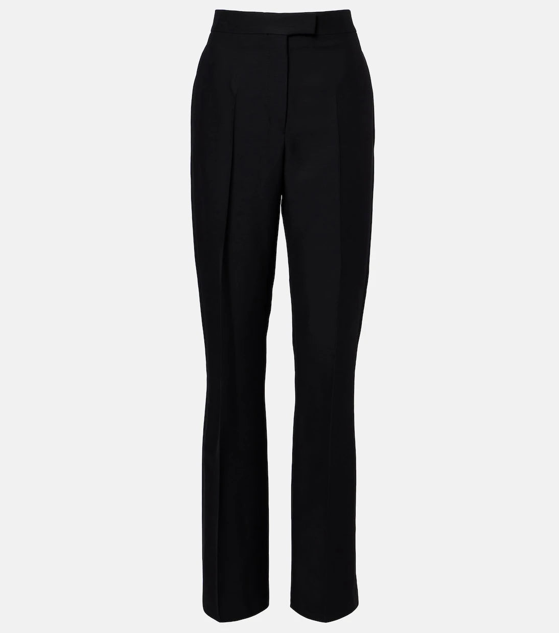 Ferragamo - High-rise faille straight pants